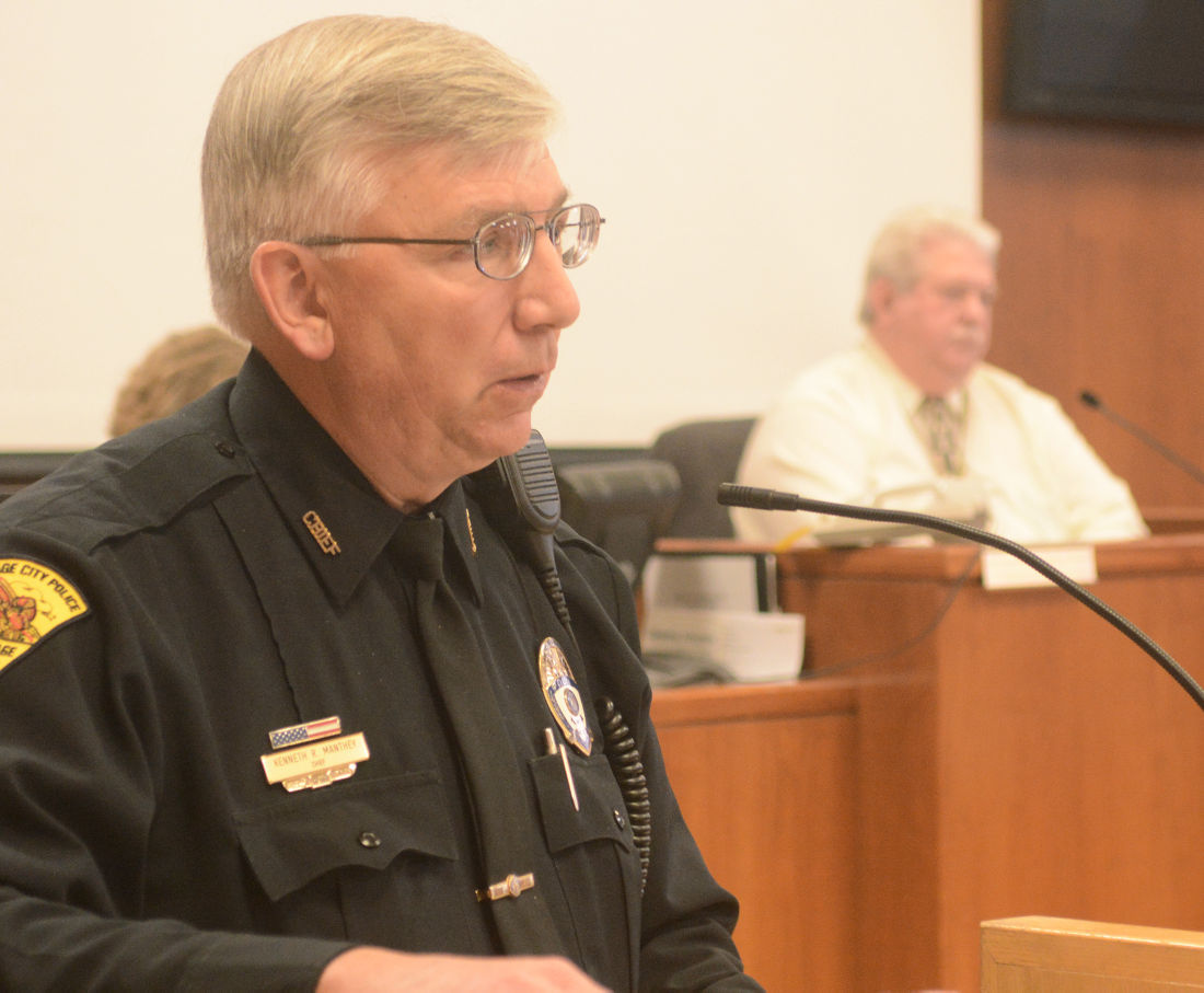 Police chief lobbies County Board